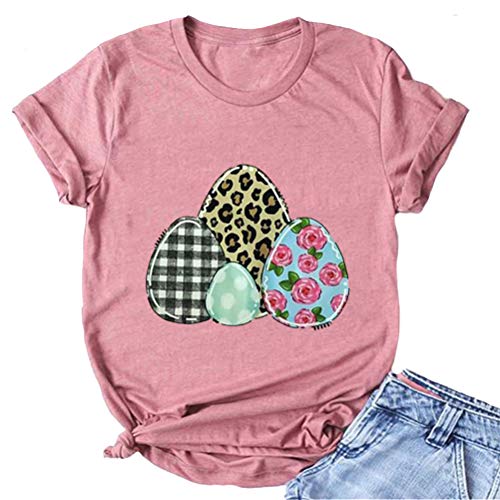 Women Happy Easter T-Shirt Cute Easter Shirt