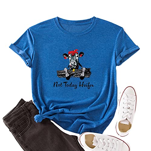 Women Heifer T-Shirt Cow Shirt