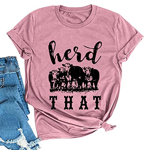 Women Herd That Cow T-Shirt