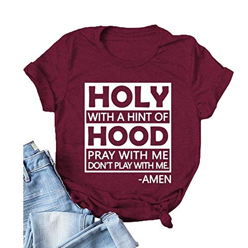 Women Holy with A Hint of Hood T-Shirt