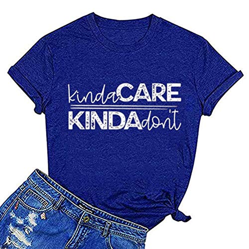 Women Kinda Care Kinda Don't T-Shirt
