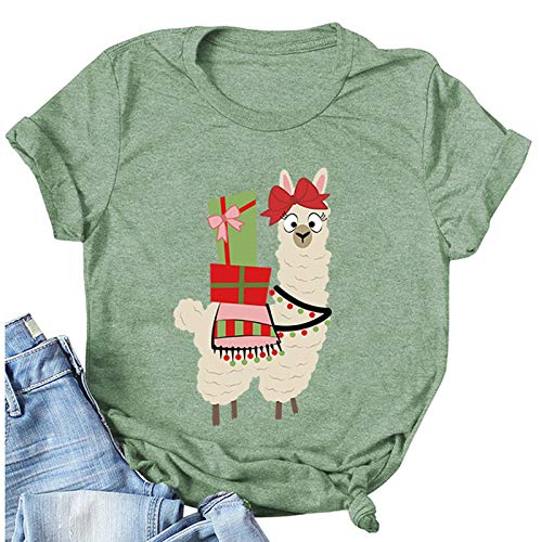 Women Llama T-Shirt Funny Llama Shirt