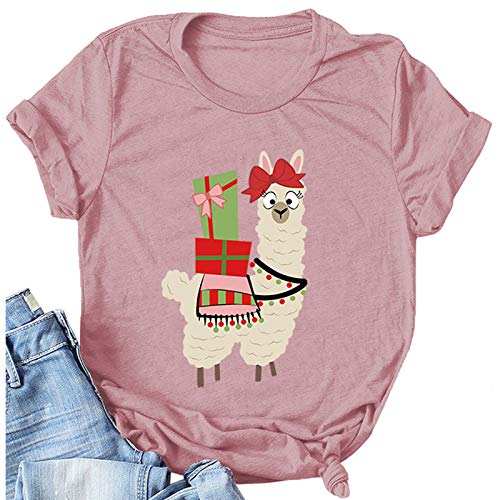 Women Llama T-Shirt Funny Llama Shirt