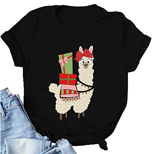 Women Llama T-Shirt Funny Llama Shirt