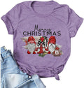 Women Merry Christmas Gnomes T-Shirt Christmas Shirt for Family