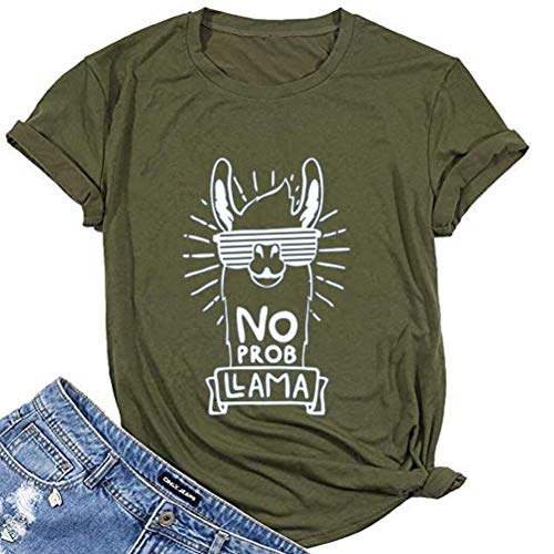 Women No Drama Llama T-Shirt
