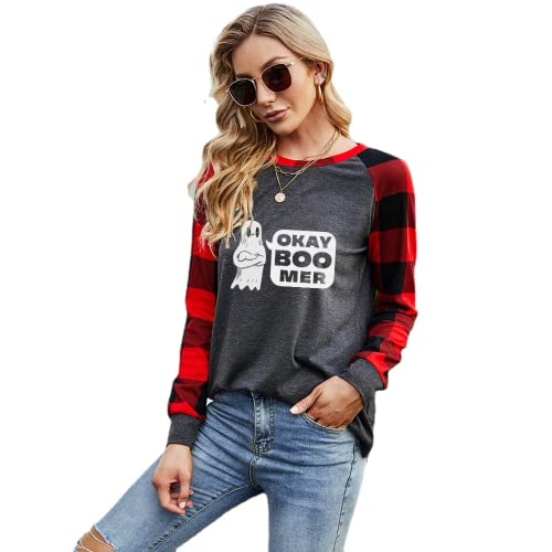 Women OK Boomer Fashion Blouse Funny Boomer Shirt