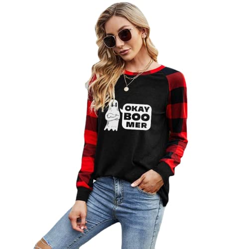 Women OK Boomer Fashion Blouse Funny Boomer Shirt