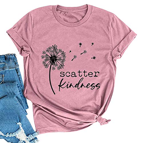 Women Scatter Kindness T-Shirt Be Kind Shirt