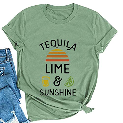 Women Tequila Lime & Sunshine T-Shirt Tequila Shirt