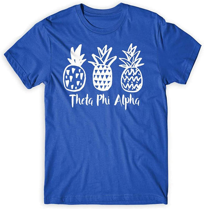 Women Theta Phi Alpha Pineapple T-Shirt