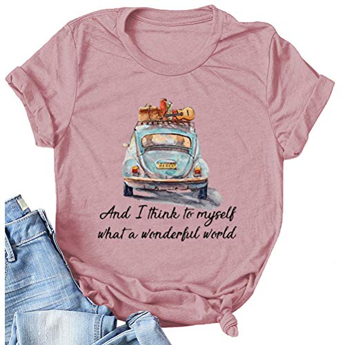 Women's and I Think to Myself What A Wonderful World T-Shirt