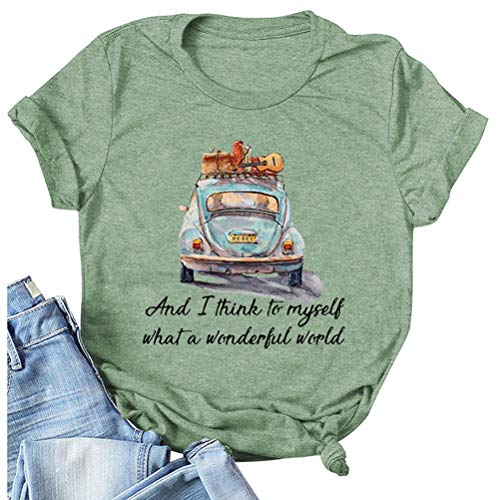Women's and I Think to Myself What A Wonderful World T-Shirt