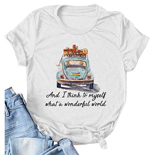 Women's and I Think to Myself What A Wonderful World T-Shirt