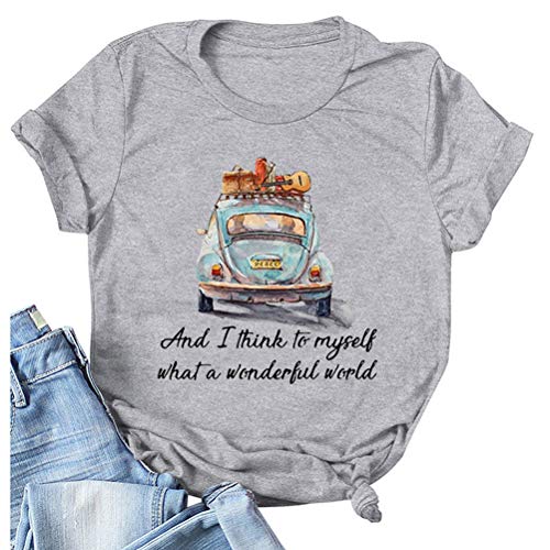 Women's and I Think to Myself What A Wonderful World T-Shirt
