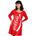 Women's Coca-Cola Skater Dress Halloween Cosplay Costume for Parties - TVStoreOnline