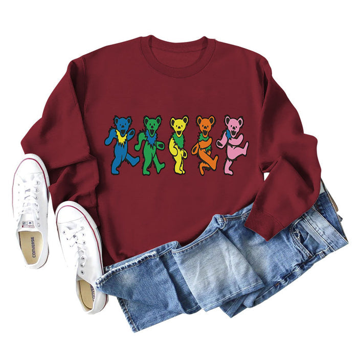 Wine red sweater (color picture) / S