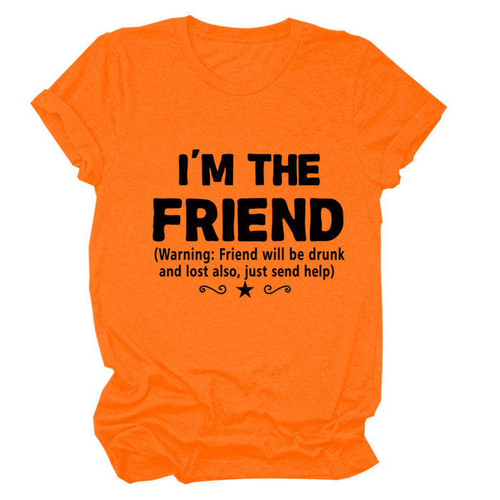 Orange (black font) / S
