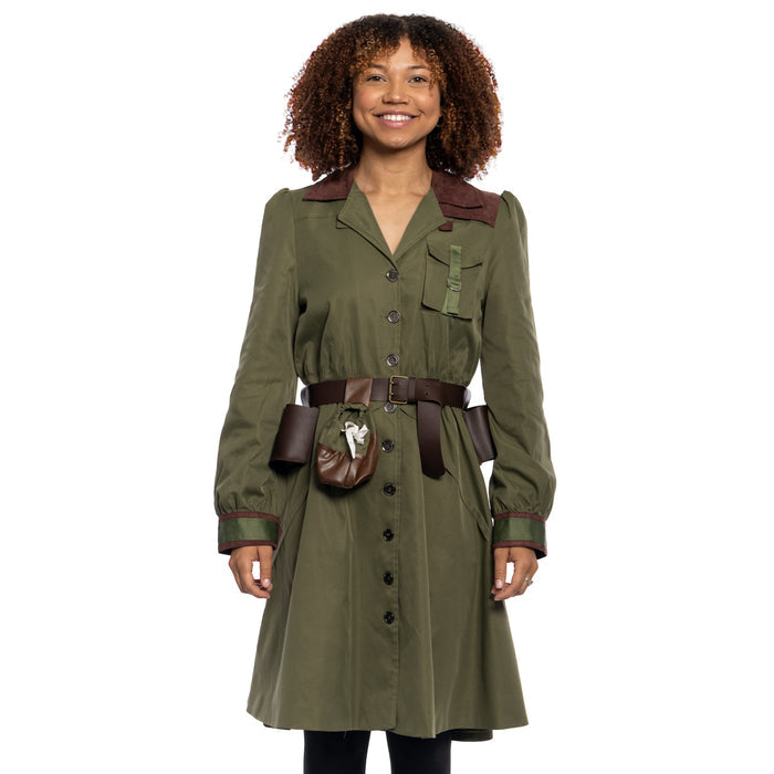 Matilda Movie Miss Trunchbull Dress Coat Jacket and Belt Halloween Costume Full