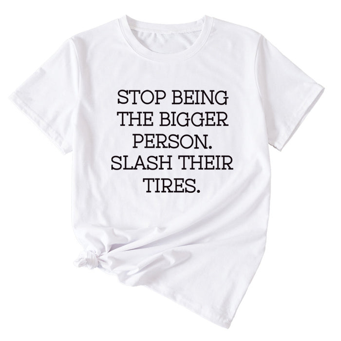 White (black font) / S