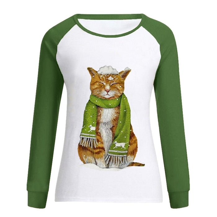 Women's Printed Sweatshirt