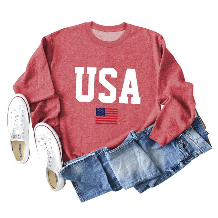 Red sweater (white color picture) / S