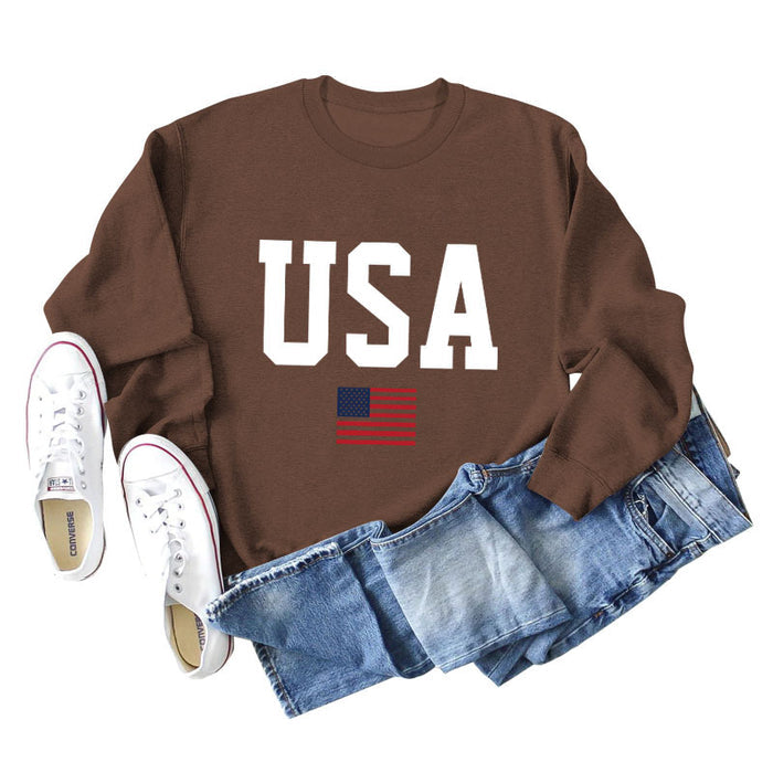 Coffee color sweater (white color picture) / S