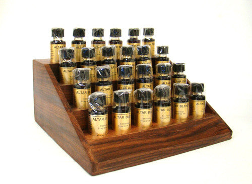 Wooden Display for Essential Oils  (Discountued item)