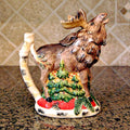 Woodland Moose Teapot Collectible Decorative Home Decor Blue Sky Clayworks