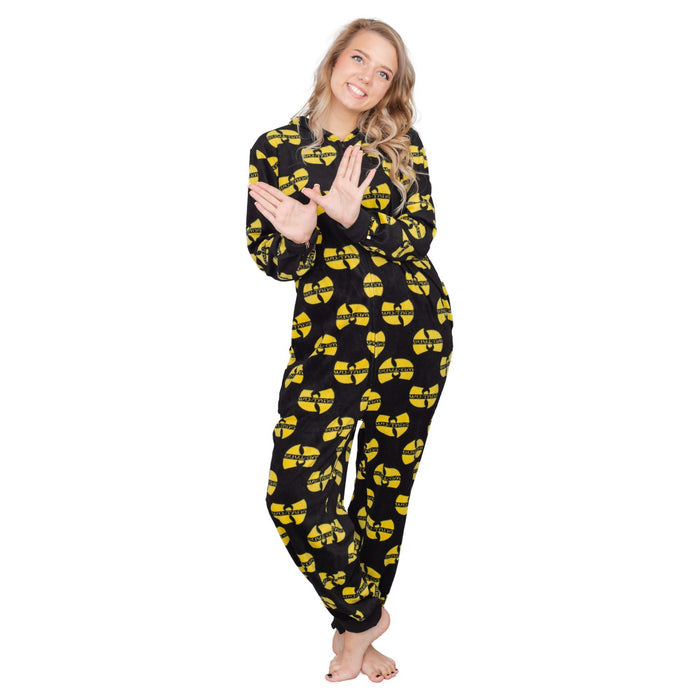 Wu-Tang Clan Logo Adult Pajama Union Suit