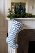 Xmas stocking - Vichy Dark Green
