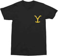 Yellowstone Dutton Ranch Black T-Shirt - TVStoreOnline