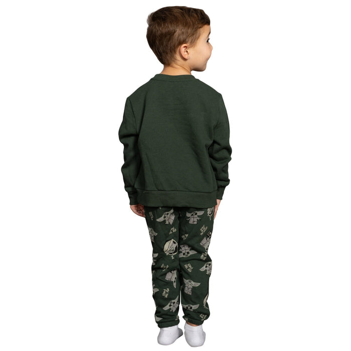 Yoda and Grogu Matching Sweatshirt & Pants Set - TVStoreOnline
