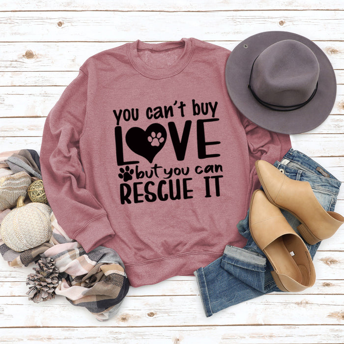 Rose gold sweater (black font) / S