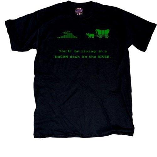 You'll Be Living in a Wagon Down by the River T-Shirt-tvso
