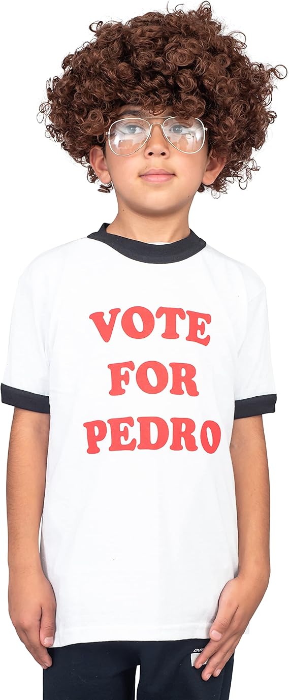 Youth Vote for Pedro Dynamite Wig and Glasses