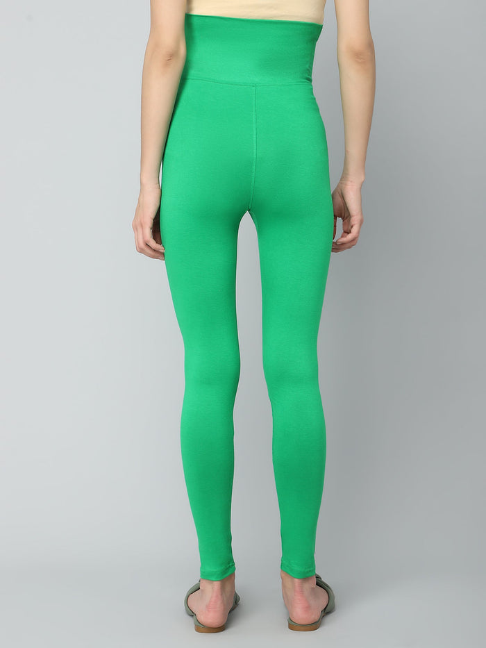 Zactive Green Pregnancy & Maternity Leggings for Pregnancy
