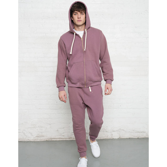 Zip-Up Hoodie - Rose Taupe