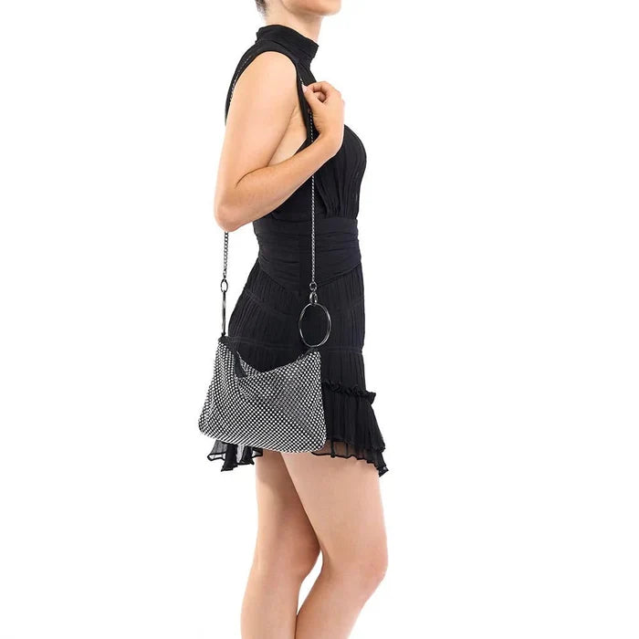Zoe Mesh Slouch Bag - SODA Fashion Haus